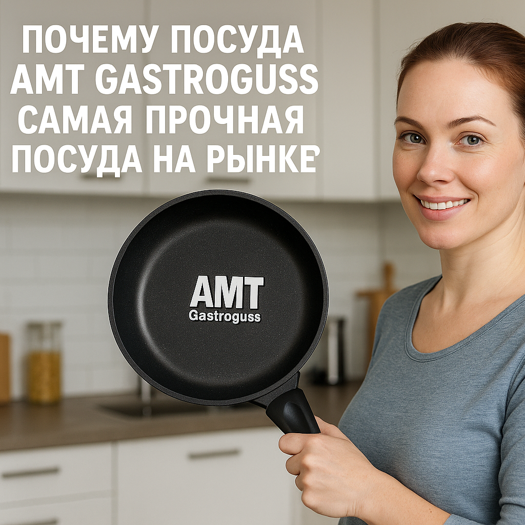 Почему посуда AMT Gastroguss самая прочная посуда на рынке?