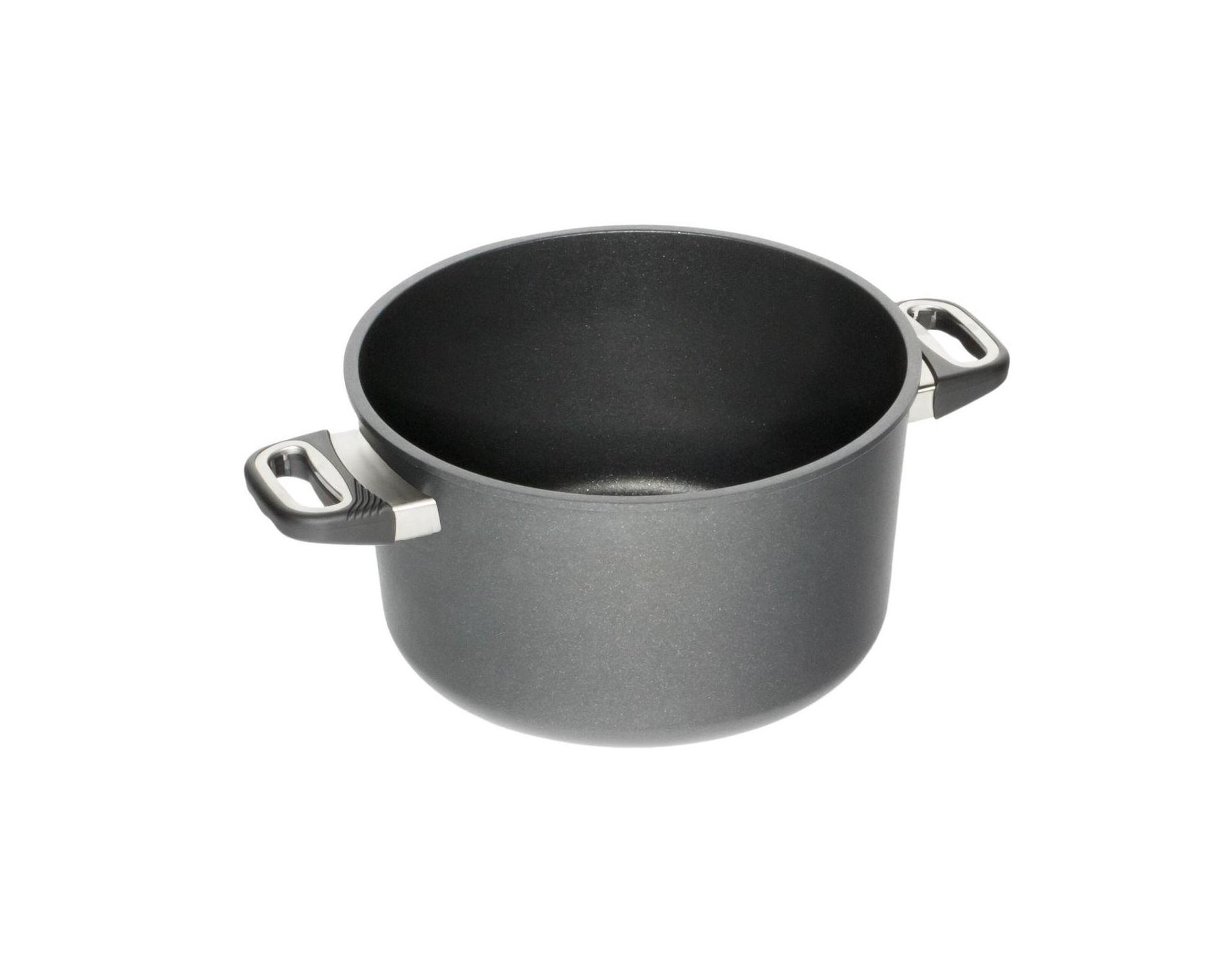 картинка кастрюля amt gastroguss amt-926 26 см, h 14 см, с 2-мя ручками 6,5л от интернет магазина amt-shop.ru